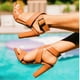 thumbnail image 5 of Sandalias de tacón grueso con punta abierta y tacón alto en la espalda cruzada sexy de talla grande 2021 Wmkox8yii  hfjk225, 5 of 6
