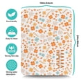 thumbnail image 5 of Autumn Floral Leaf Orange Drying Mat Heat Resistant Coffee Mat Collapsible Kitchen Drying Mat for Shop Countertops 18x24 Inches, 5 of 7