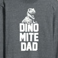 thumbnail image 3 of Instant Message - Dinomite Dad  - Men's Long Sleeve T-Shirt, 3 of 6
