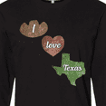 thumbnail image 4 of Inktastic I Love Texas Long Sleeve T-Shirt, 4 of 5