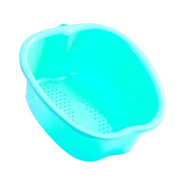 Bañera grande para de pies, pedicura y bañera de , de acupuntura resistente para pies, bañera de para pies y piernas, cubo verde