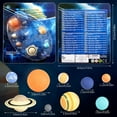 thumbnail image 3 of Kayannuo Christmas Toys Way 3D Solar System Planet Eight Planets Model Creative Earth Decoration Educational Toys, 3 of 9
