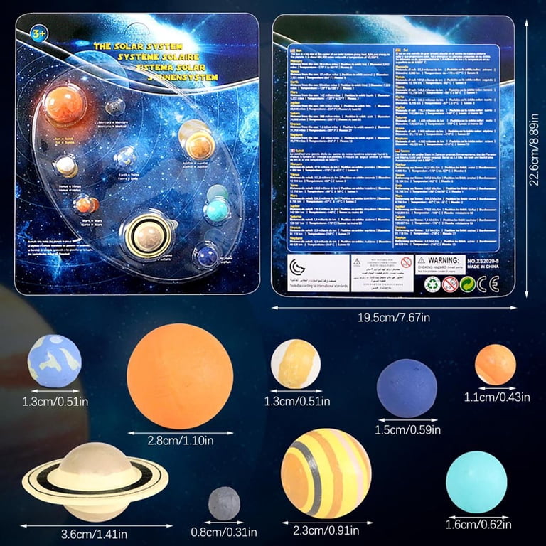 Kayannuo Christmas Toys Way 3D Solar System Planet Eight Planets