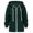 Dark Green, variant on BYHONG Women's 2024 Solid Color Casual Fashion Pocket Hooded Zipper Slim Fit Hoodie Jacket Women's Jackets Dark Green XXL
