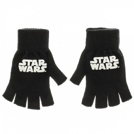 Gloves - Star Wars - Logo Fingerless New Toys Licensed kg3fqgstw