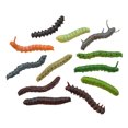 thumbnail image 2 of 22Pcs Simulation Caterpillars Trick Kit Scary Caterpillars PVC Trick Toys, 2 of 5