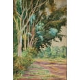 thumbnail image 2 of Martín Malharro 17x24 Gold Ornate Framed and Double Matted Museum Art Print Titled - Landscape (1907), 2 of 4