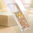 thumbnail image 4 of Funda para Xiaomi Redmi Note 13 Pro 5G con Brillo Líquido Flotante, Purpurina, Parachoques y Anillo Giratorio Soporte, 4 of 5