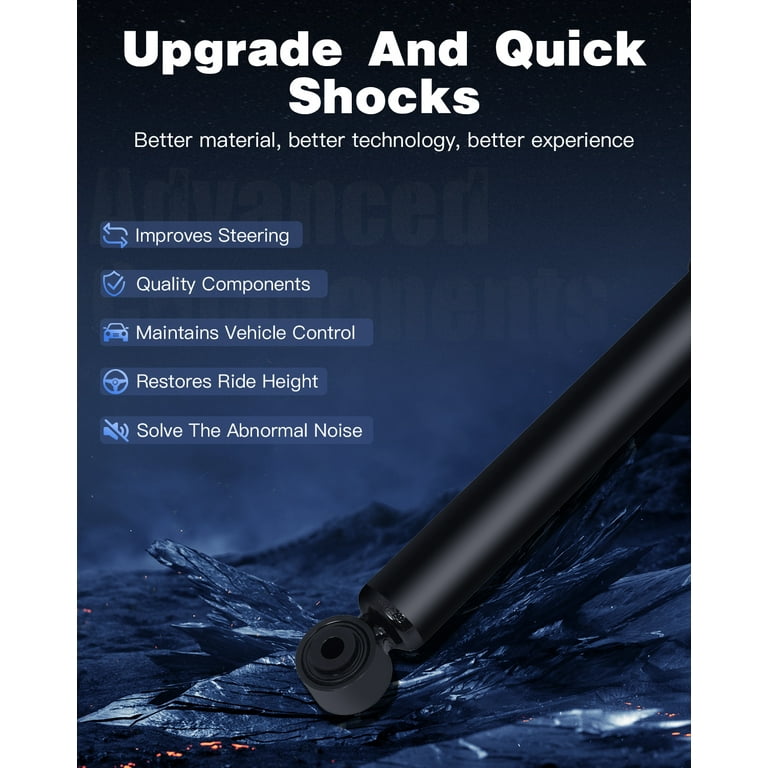 Quick Complete Struts Shock Coil Spring Compatible For Jeep Liberty 2002-2012 37203