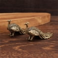 thumbnail image 4 of NEXAVKPR Metal Shelf Decors Accent ,Peacocks Figurines Tabletop Centerpieces Home Decorations Retro Peacocks Decorative Objects, 4 of 9