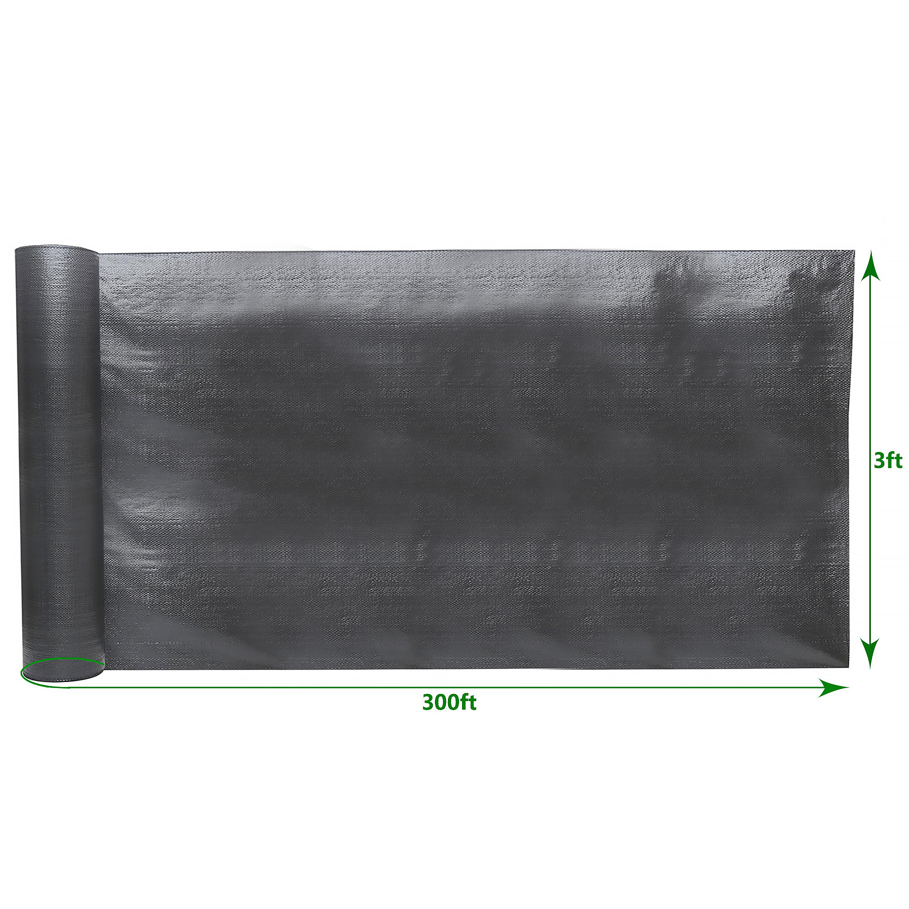 Garden Weed Barrier Landscape Fabric Durable Heavy Duty Weed Block Gardening Mat
