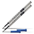 thumbnail image 1 of Recarga de bolígrafo Cross Selectip Gel Rollerball Blue, paquete doble, 1 of 7