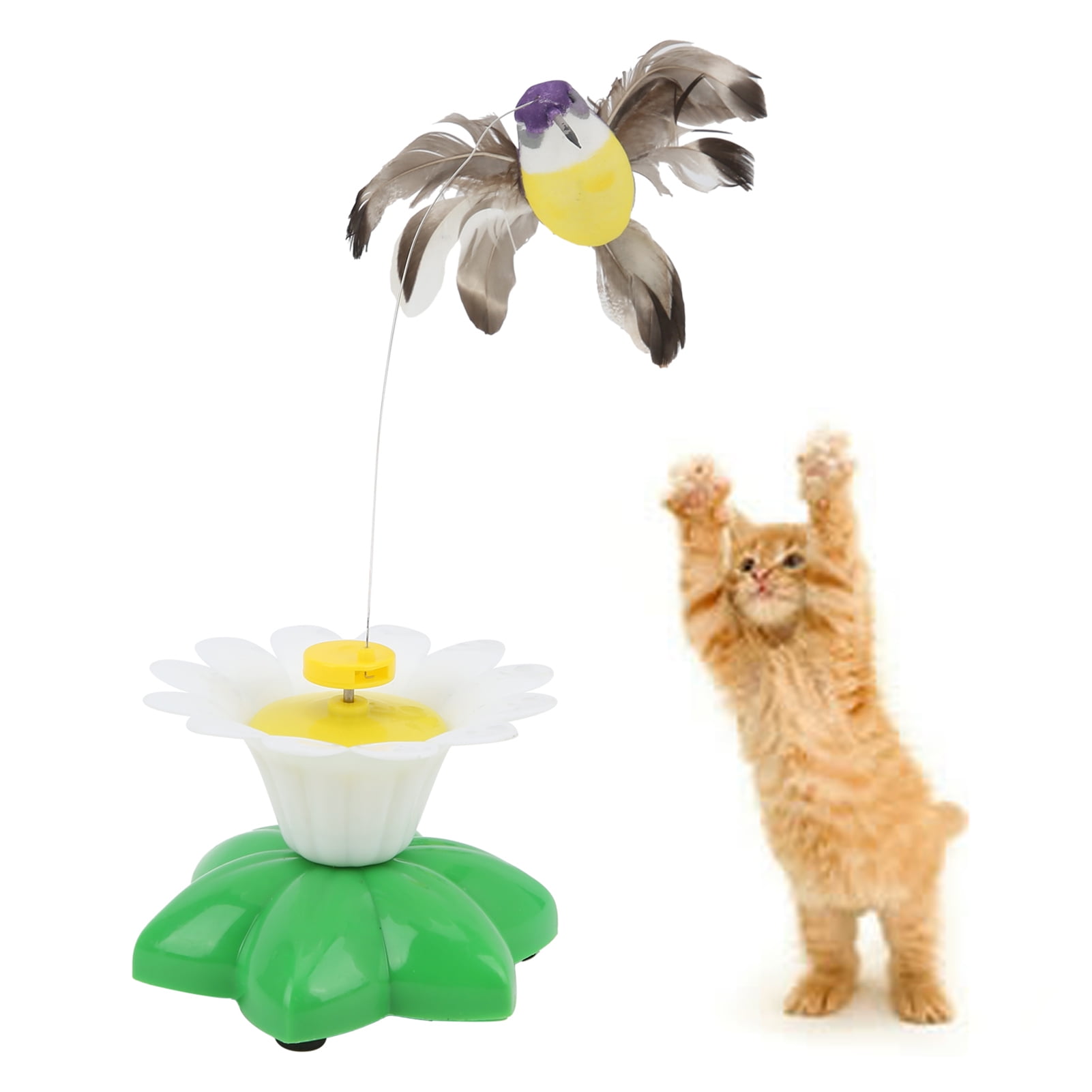 moving bird cat toy