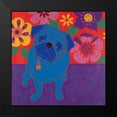 thumbnail image 2 of Bond, Angela 15x15 Black Modern Framed Museum Art Print Titled - Perspicacious Pug, 2 of 5