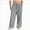MEN PANTS-A26-Grey, variant on Men's Straight Fit Stretch Twill Cargo Pants with Pockets and Elastic-Waist Sweatpants Fall Winter Pants ,S-White