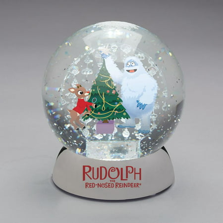Department 56 Rudolph the Red-Nosed Reindeer 6000319 Rudolph and Bumble Waterdazzler