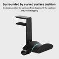 thumbnail image 4 of Xingzhi Headphone Stand Office Adjustable Hanger Display Rack Easy Install Bracket Space-Saving Table Headset Holder Gaming Black, 4 of 7