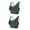 Green, variant on CFLVAEK Womens 2 Pack Sports Bras No Underwire Posture Corrector Bra Push up Seamless Comfy Light Support Workout Bras M