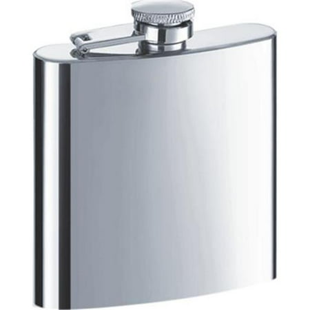 

Visol VF1148 Shiner Premium Polished Stainless Steel 6oz Hip Flask