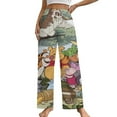 thumbnail image 2 of Winnie The Pooh Adult Teen Pajama Suit Sleepwear Long Sleeve Top And Pants Pajama Set Women Men, 2 of 7