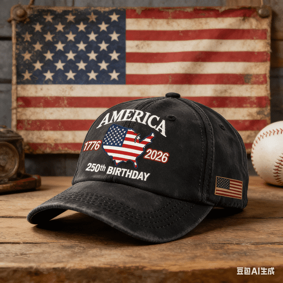250th Anniversary Baseball Hat 250th Birthday America 1776-2026 Classic Patriotic Men Women Cap