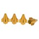 thumbnail image 1 of 4 Pcs Mini Estilo Cohete Tapas de Válvula de Neumático Decorativas Cubiertas de Polvo de Válvula de Neumático 7x22mm Aleación de Aluminio Tono Dorado, 1 of 1