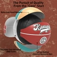 thumbnail image 3 of Kuangmi American Style Indoor/Outdoor Premium Rubber Basketball, Vermilion (Color), 29.5 in, 3 of 6