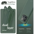 thumbnail image 3 of TUDIA MergeGrip Oneplus 10T 5G Case Dual Layer Heavy Duty Phone Case - Pine Green, 3 of 7