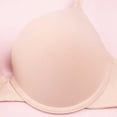 thumbnail image 3 of Xdegoge Women's Thin Strap Plunge Bra with Molded Cups, Push-Up Underwire Support Smooth Jelly Bras All-Day Style for Versatile Everyday Wear, 3 of 6