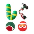 thumbnail image 6 of Christmas Dog Toy Gift Set – Interactive Chew Rope & Ball Collection, Holiday Teething Training Accessories, Plush Sound Making Play Toys, Indoor Festive Pet Entertainment Bundle, 6 of 9