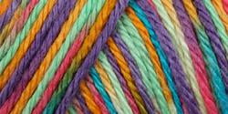 Caron Simply Soft Paints 4 Medium Acrylic Yarn, Rainbow Bright 5oz/141g, 235 Yards