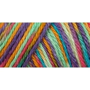 Caron Simply Soft Paints 4 Medium Acrylic Yarn, Rainbow Bright 5oz/141g, 235 Yards