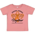thumbnail image 3 of Inktastic Leukemia Awareness Staying Strong Together and Orange Ribbon Boys or Girls Baby T-Shirt, 3 of 5