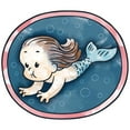 thumbnail image 3 of CafePress - Mermaid Brunette Maternity T Shirt - Cotton Maternity T-shirt, Cute & Funny Pregnancy Tee, 3 of 4
