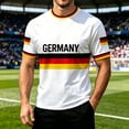thumbnail image 5 of Soccer Jersey Shirts Boys Unisex Fan For All Ages Realistic Team Style Top For Kids Everyday Wear Graphic Jerseys Football Size 11-12T, 5 of 6