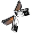 thumbnail image 2 of Estuche GANGXUN para Samsung Galaxy Z Flip 4, soporte giratorio 360°, estilo mecánico y magnético, 2 of 5