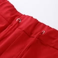 thumbnail image 6 of kamemir Basketball Shorts Men's Lightweight Quick Dry Casual Shorts with Pockets Red,2XL, 6 of 6