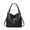Black, variant on Hobo Purses for Women Tassel Handbags Ladies Shoulder Bags Designer Leather Totes