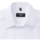 thumbnail image 1 of Russell Collection- Camisa de manga corta de popelín y poliéster/algodón de fácil cuidado para mujer (Negro), 1 of 4