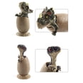 thumbnail image 4 of 3PCS Half Hatching Of Dinosaurs Shell Broken Dinosaur Model With Base, 4 of 8