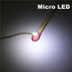 thumbnail image 4 of Bowerful 25 Piezas Presoldadas Micro Litz Cables Con Cable Rojo Smd Led 0603 + Resistencia Múltiple Nuevo, 4 of 5