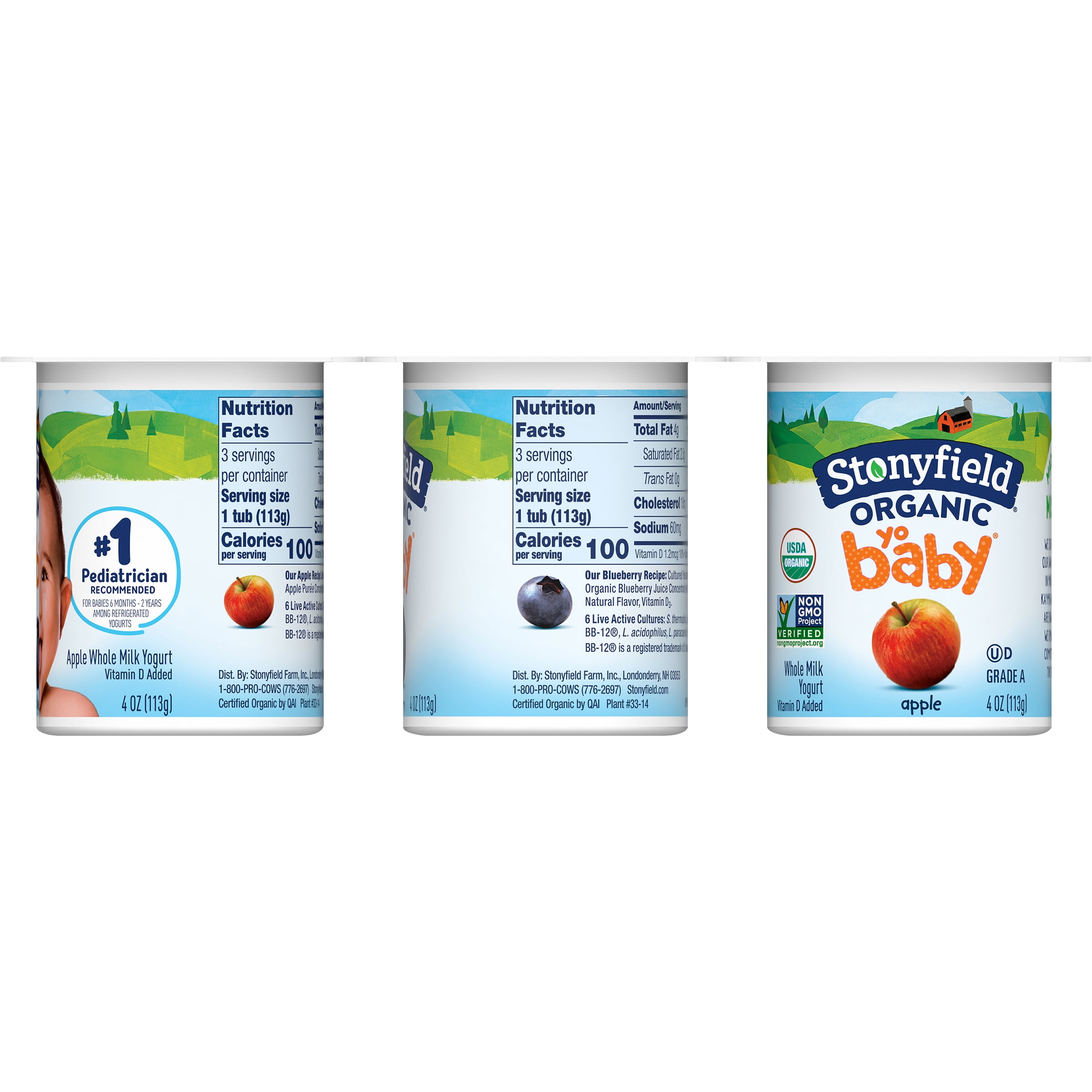 stonyfield baby yogurt walmart