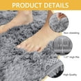 thumbnail image 4 of Tripumer Ultra Soft Rug Fluffy Shag Area Rug 3 X 5 feet Solid Shaggy Carpets Fuzzy Rug for Bedroom Modern Home Interior Decor Gray, 4 of 7