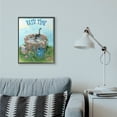 thumbnail image 2 of Stupell Industries Bath Time Funny Cat Cartoon Pet Design Framed Wall Art by Gary Patterson, 2 of 6