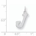 thumbnail image 2 of Collier Pendentif Breloque Monogramme Lettre J en Argent Sterling 925, 2 of 6