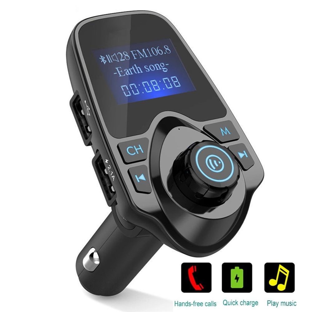 HandsFree Car Bluetooth Wireless USB Charger SD Audio Receiver Transmitter Stock