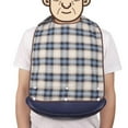 thumbnail image 2 of Babero para adultos Sunnimix con recogedor de alimentos impermeable, 2 of 8