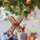 thumbnail image 1 of Adornos navideños, adornos navideños, regalos navideños, 26 letras, decoración para árbol de Navidad, colgante, adornos para árbol de Navidad, adornos navideños personalizados, decoración navideña, de, 1 of 6