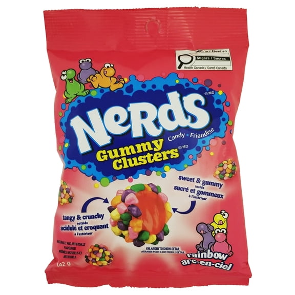 Nerds Gummy Clusters Rainbow Candy 142 g