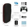 thumbnail image 2 of TSV Carrying Case Fit for Nintendo Switch OLED, 17-in-1 Accessories Bundle with Hard EVA Travel Bag, PC/Silicone Protective Case Cover, Screen Protector, Type C Cable, Thumb Grip Caps, 2 of 7